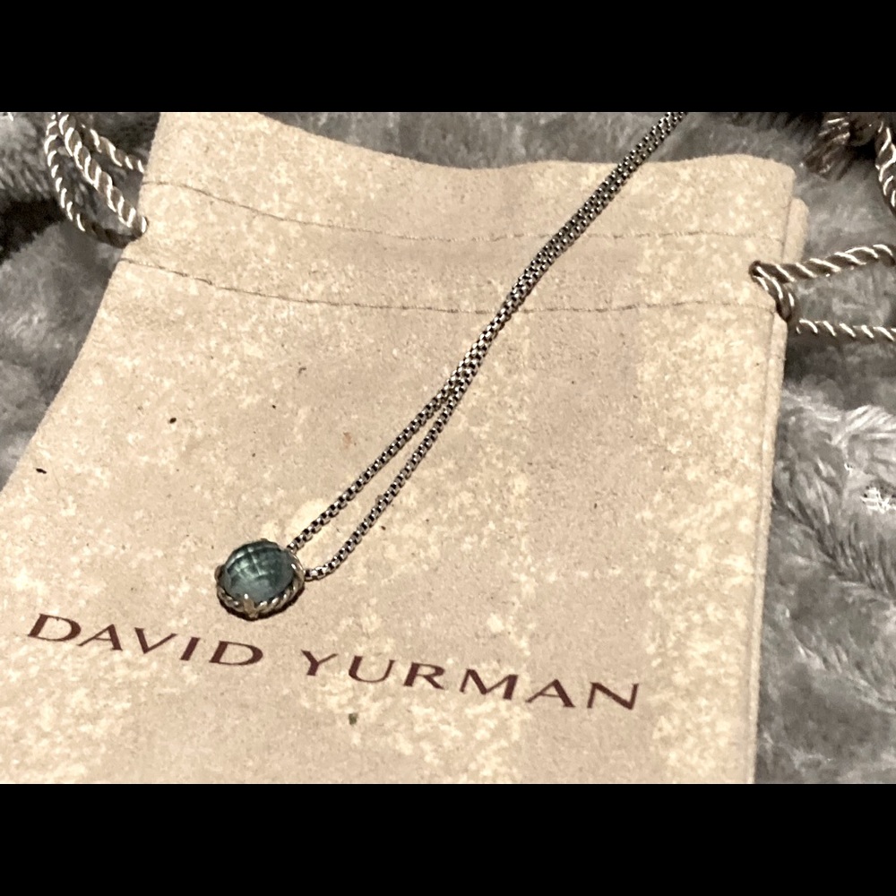 Preowned only worn once aquamarine authentic DY